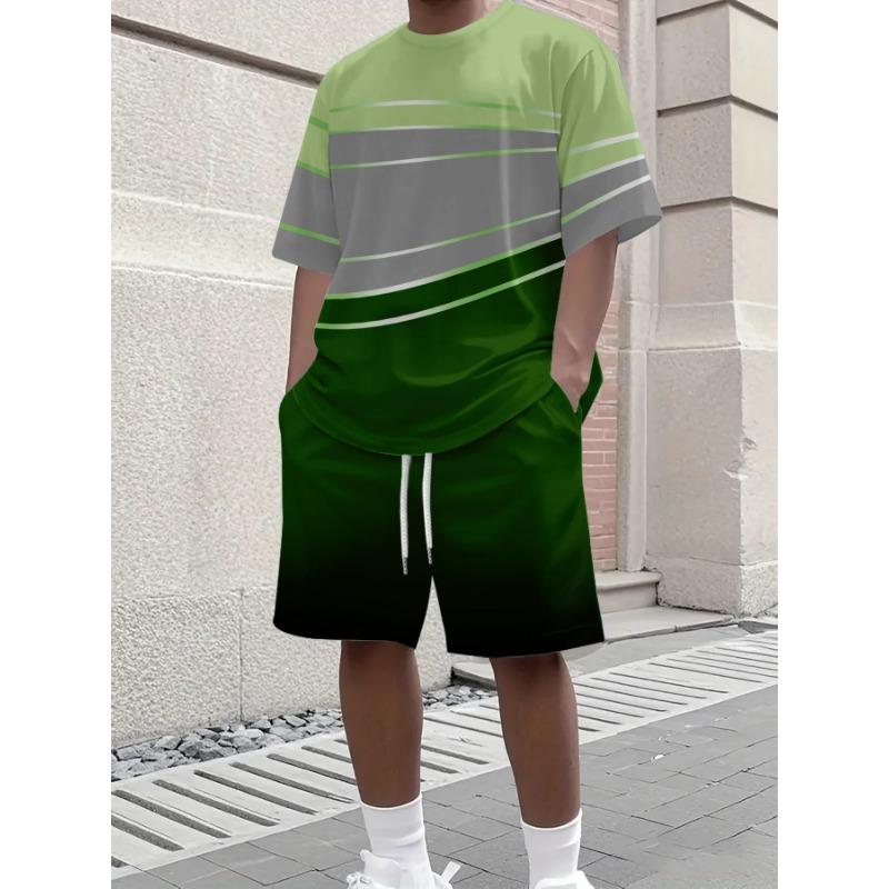 Men s Summer Casual Fashion Simple Suit S