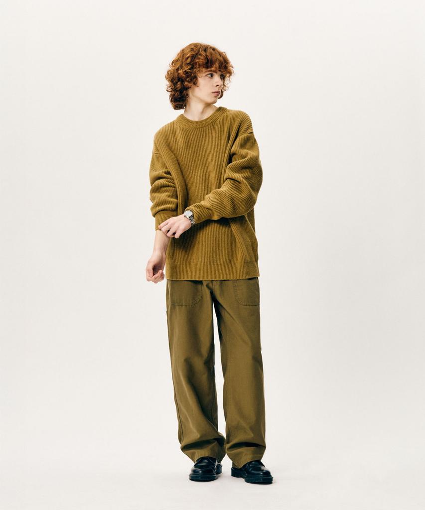 ESPIONAGE Miller Knit Sweater Golden Brown