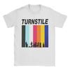 Turnstile DOUBLE RAINBOW  T Shirt for Men Cotton Leisure T-Shirts Crewneck  Tees Short Sleeve Clothes Gift Idea
