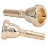 Alomejor1 Trombone Tenor Trombone Mouthpiece for Practice and Performance Mouthpiece, Wear-Resistant Beginners, (Gold)