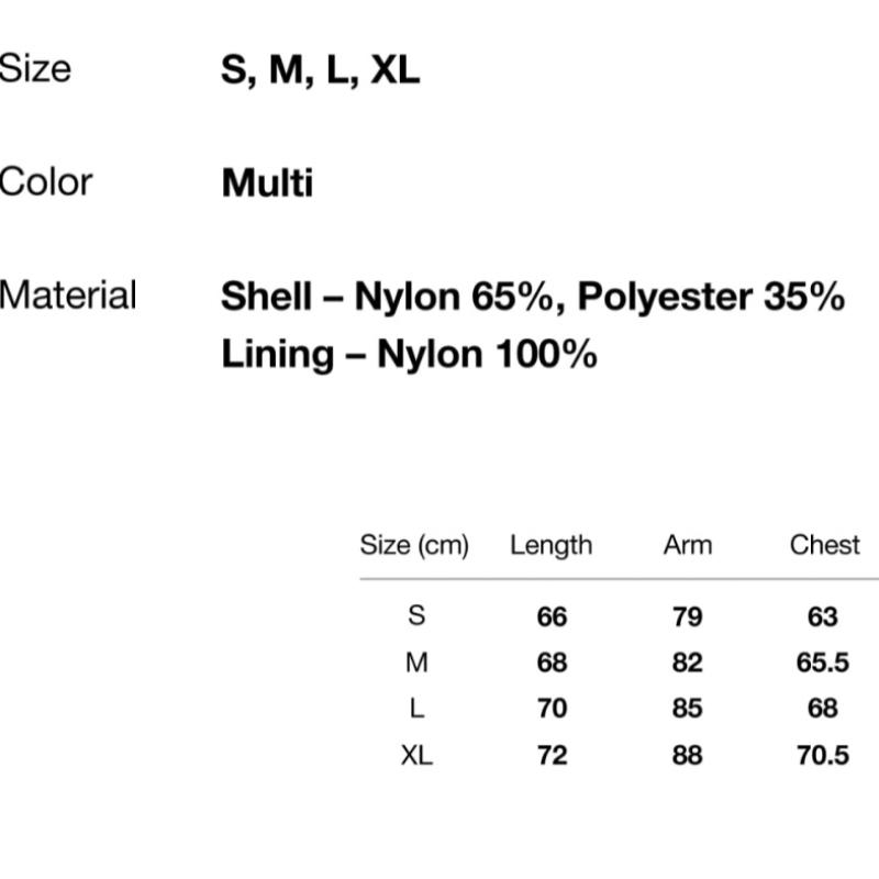 Thisisneverthat Sp Logo Windbreaker Multi