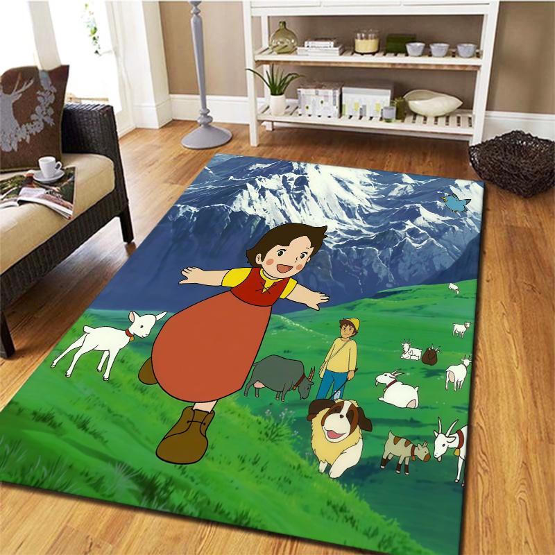 Heidi Alps Carpet Rug For Living Room Bedroom Home Sofa Decoration Kids Play Nonslip Floor Mat