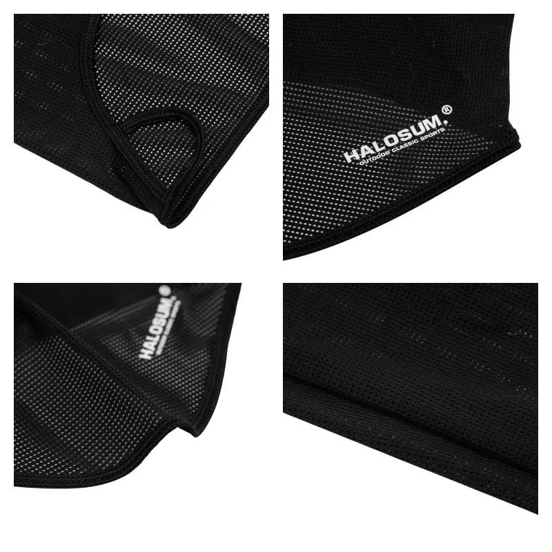 Ice Silk Full Face Mask Balaclava Summer Sun Protection Breathable UV Resistant Windproof for Cycling Hiking Outdoor Activities