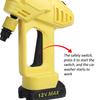 800W Handheld Auto Spray Powerful Car Washer Cordless High Pressure Car Washer Guns Garden Water Jet Foam Generator 2 Battery 24V