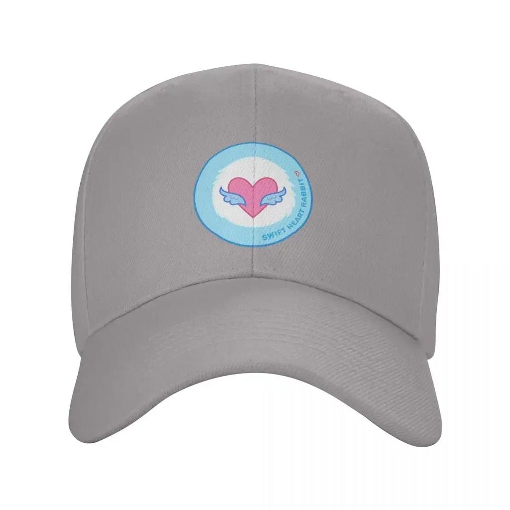 Swift Heart Rabbit Caring Cousin Badge Baseball Cap Hat Baseball Cap Anime Golf Hat Genuine Golf Cap Sun Hats For WoUnisex Unisexs