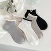 Ladies Spring and Summer with Small Fresh Bow Short Tube Cotton Socks