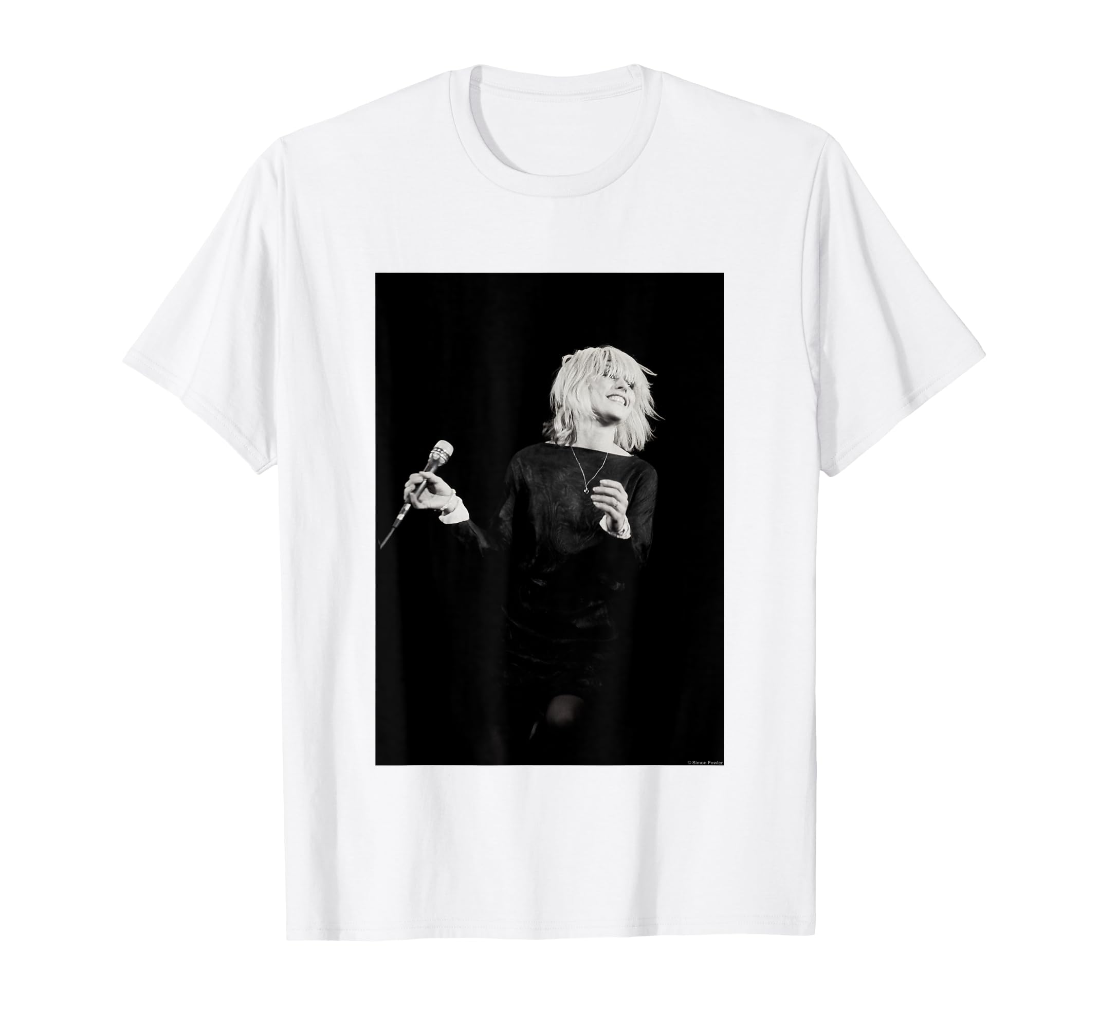 Blondie Дебби Харри Live On Stage Саймон Фаулер Футболка