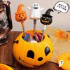 Halloween Pumpkin Lantern and Candy Bag with Luminous Effects for Trick-or-Treating