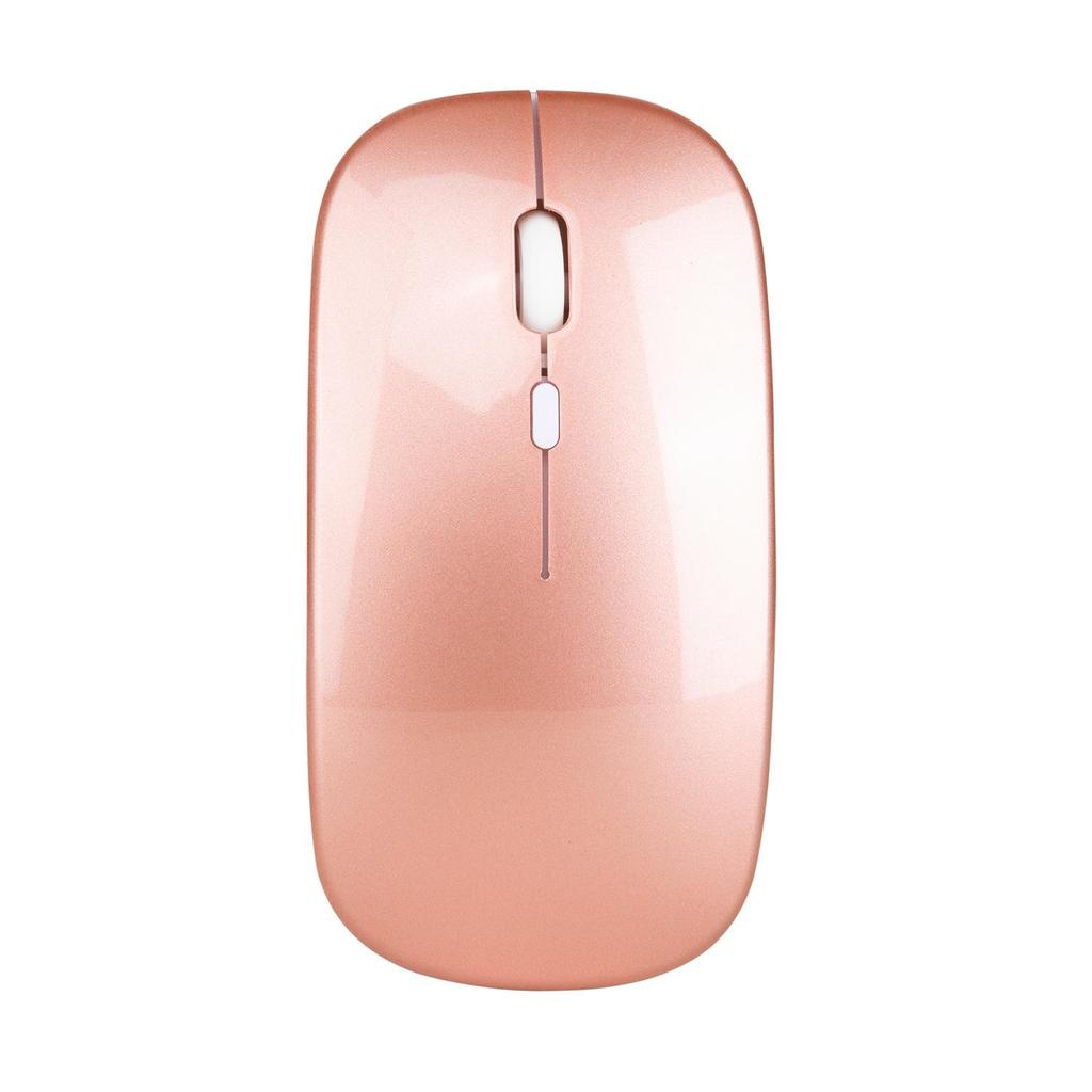 Wireless Rechargeable Mouse for Laptop Computer PC Slim Mini Noiseless Cordless Mouse 2.4G Mice for Home/Office