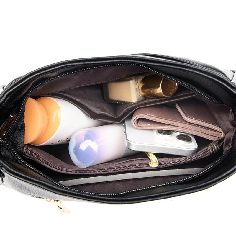 Bag Women 2025 New Commuter Shoulder Bag Middle-aged Mom Women's Bag Crossbody Bag Large Capacity Mother-in-law Shopping Bag