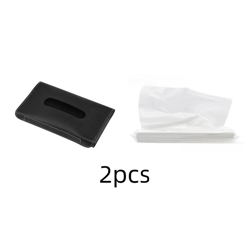 1 Pcs Car Tissue Box Towel Sets Car Sun Visor Tissue Box Holder Auto Interior Storage Decoration for BMW Car Accessories