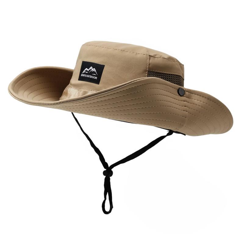 Summer Outdoor Sun Hat Men and Women Mountaineering Fishing Sun Protection Hat Bucket Hat Fashion Big Brim UV Protection Sun Hat