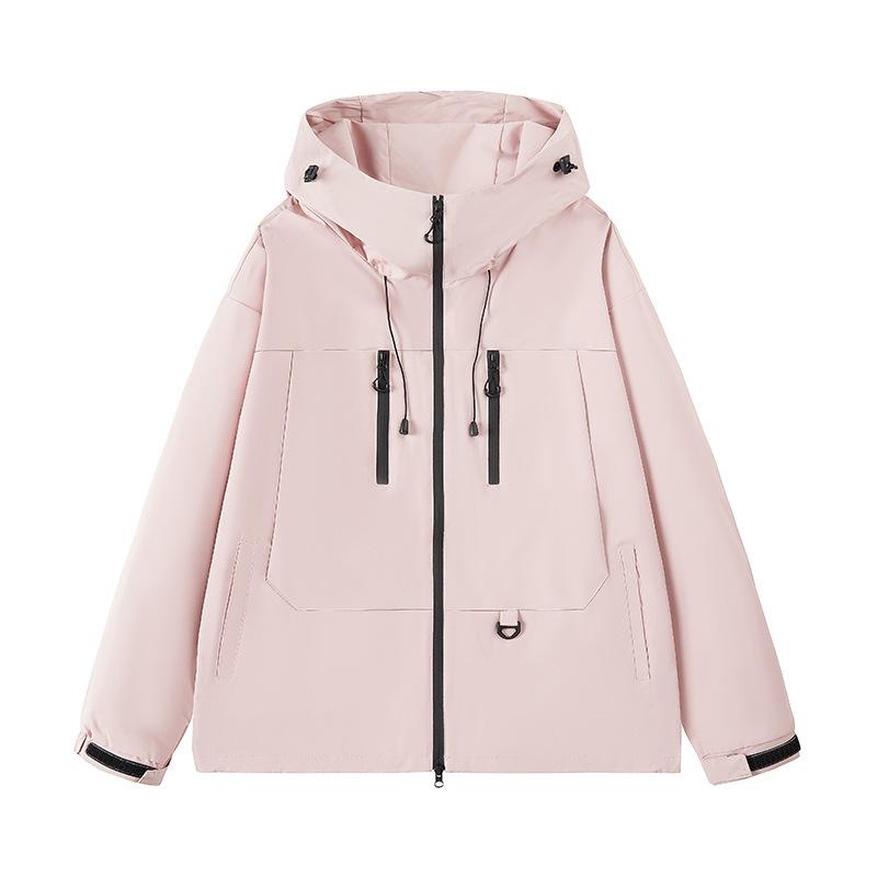 Couple Outdoor Mountain Single-pull Jacket Spring and Autumn New Thin American Functional Waterproof Outdoor Top