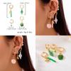 Ocean Starfish Shell Earrings For Women With Zinc Alloy Material Summer Beach Jewelry