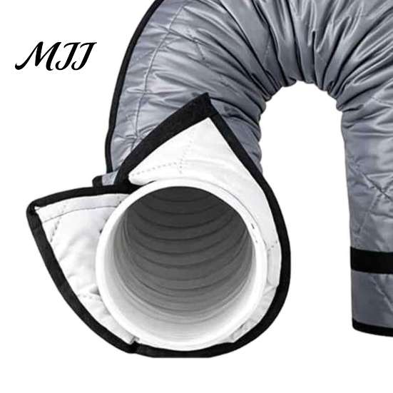 AC Exhaust Hose Thermal Shield Portable Air Conditioner Insulation Sleeve, Universal with Adjustable Straps Cover Wrap, Wrap for ACExhaust Oxford