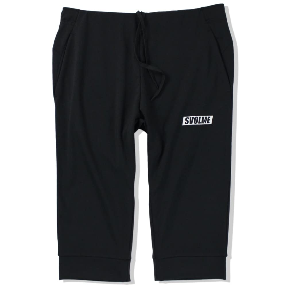 

SVOLME FINE Jersey 7 Minute Pants SDG S Size Black 1221-91802 чёрный