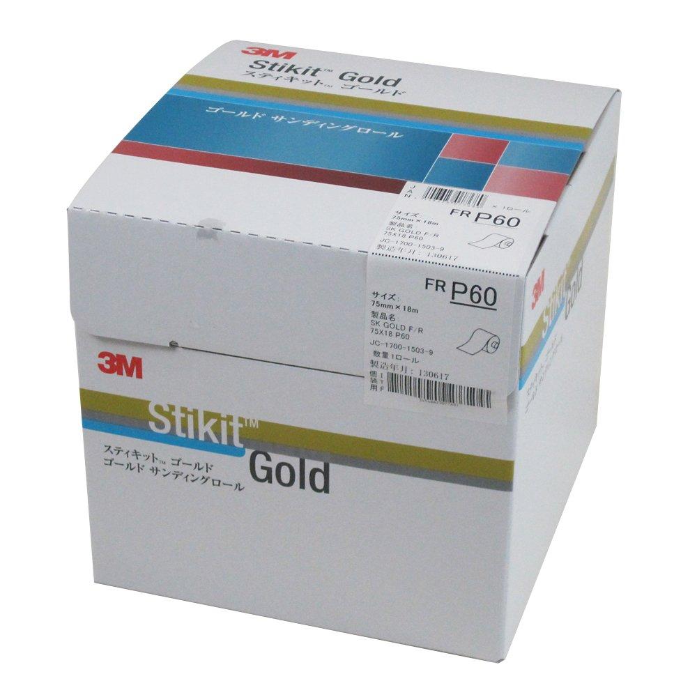 

3M Stikit Gold Finishing Roll FR 75 GOL P60