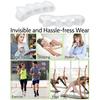 2pcs Four-Hole Toe Separator Silicone Overlap Toe Corrector Thumb Hammer Insoles Corrector Reusable Toe Spacers for Feet Spacers