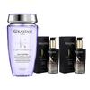 Kérastase Chroma Absolu Shampoo & Chronologiste Hair Perfume Oil Bundle
