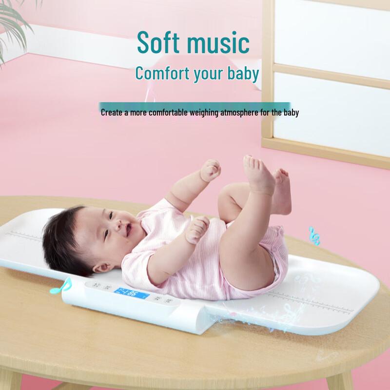 Meilen High-Precision Baby Scale with Height Ruler