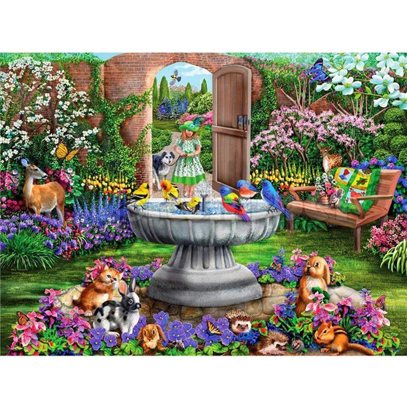 New Arrival Diamond Painting Flowers Diamond Art Mosaic Diamond Embroidery Rhinestone Mosaic Gift Decorations For Home