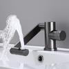 Digital Display LED Basin Faucet 360 Rotation Multi-function Stream Sprayer Hot Cold Water Sink Mixer Wash Tap For Bathroom