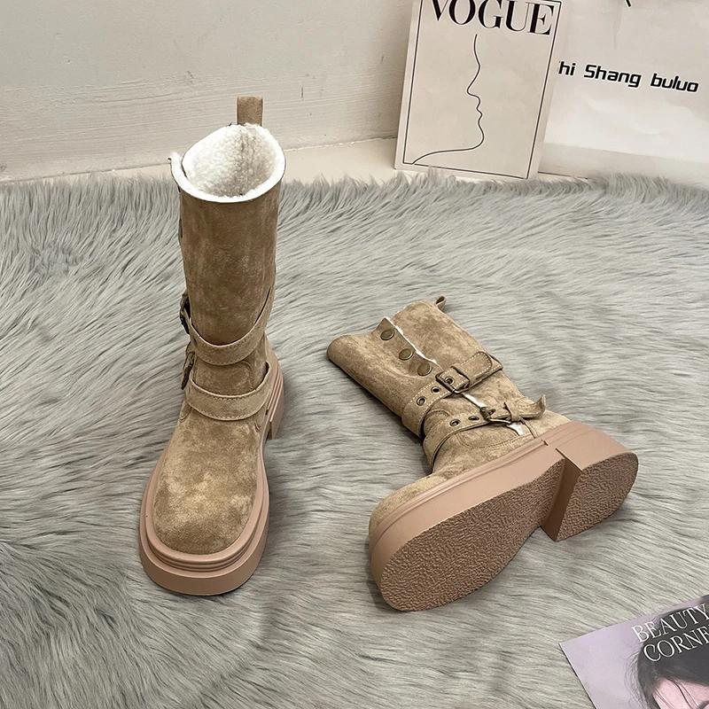 

модные зимние теплые хлопковые женские современные сапоги модные короткие ботильоны без застежек лаконичные туфли на квадратном каблуке 35 хаки