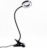 LED Beauty Magnifier Lamp for Nails & Microblading - Flicker-Free, Dimmable, Eye Protection, Three-Color Options