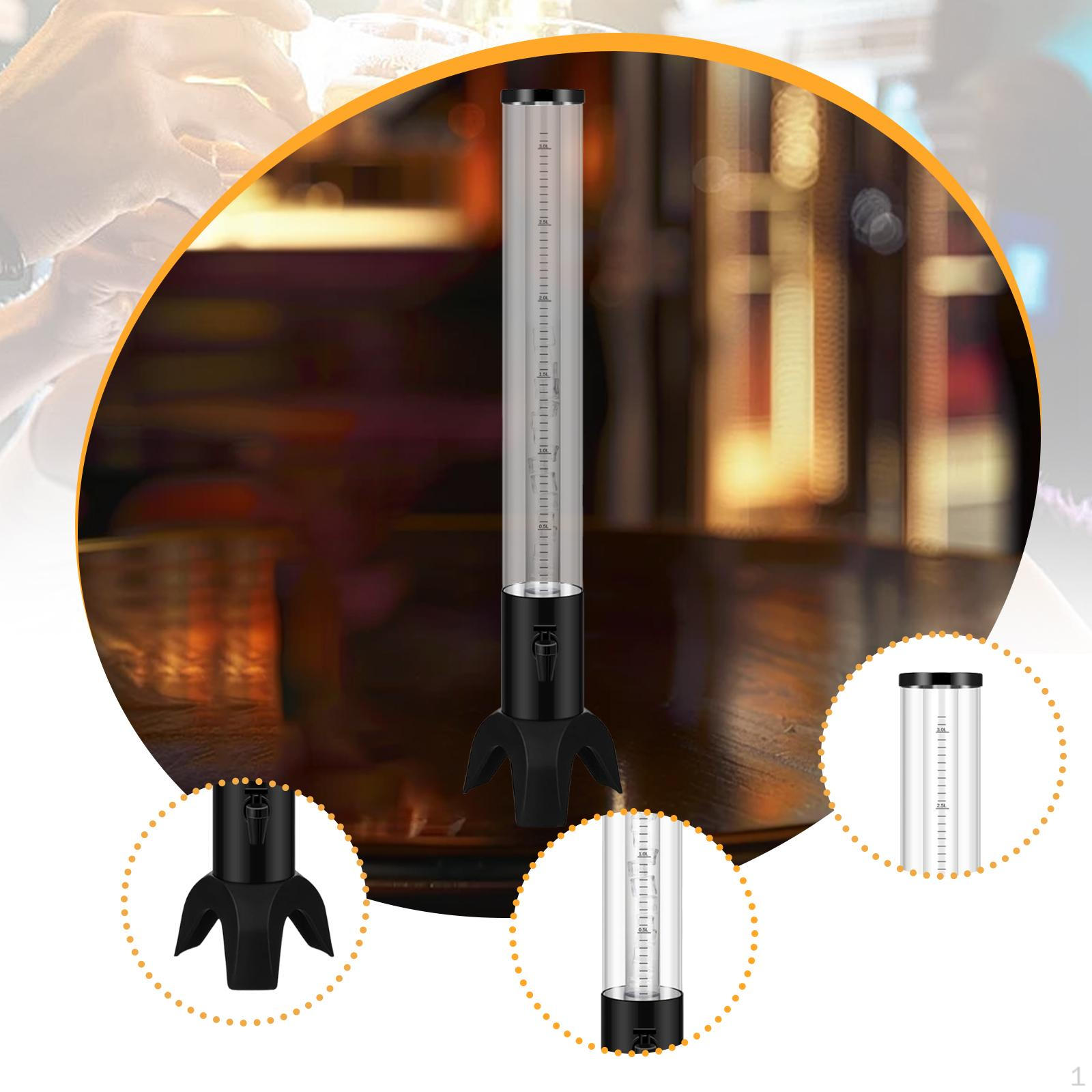 

Диспенсер для пива, башня с охлаждающей трубкой, настольная подставка для напитков для кухни 3L