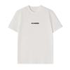 Jill Sander J40gc0118 J20103 102 Logo Print Public Short Sleeve Tee