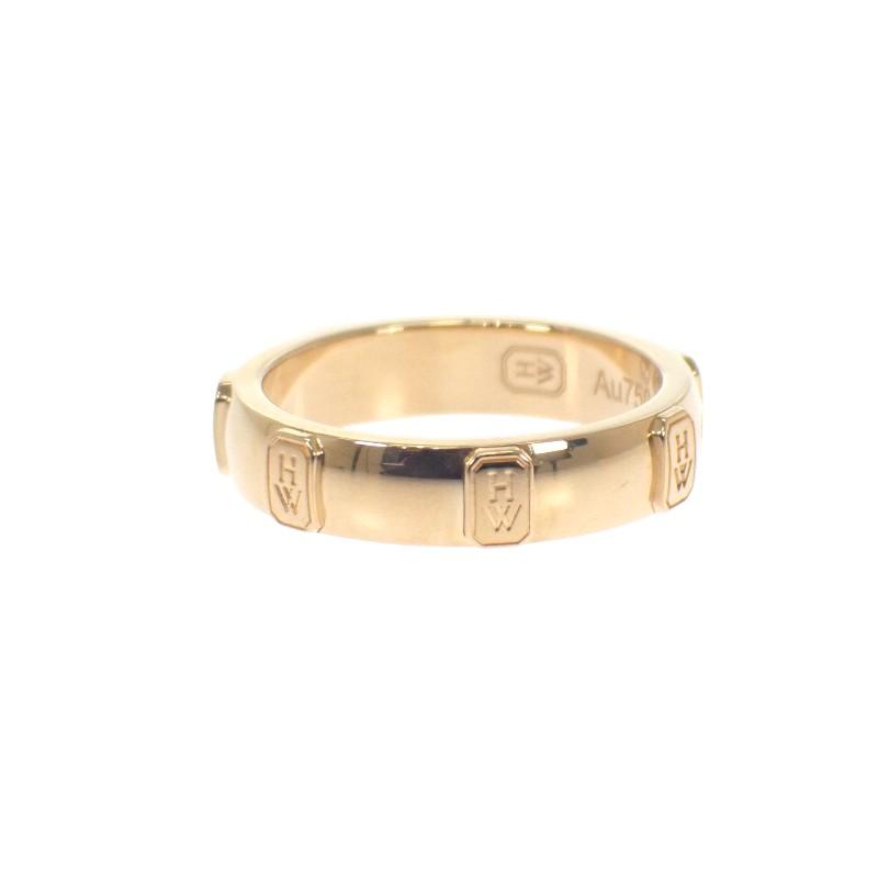 Harry Winston WBDYRDBZHWL #13(JP-Größe) Ring K18 Gelbgold Damen