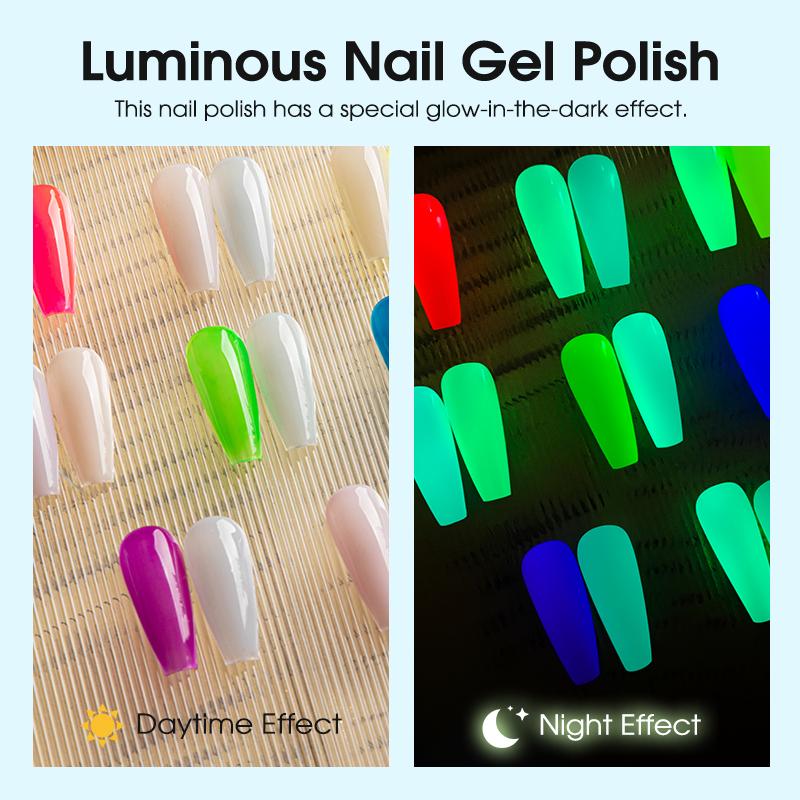 ROSALIND Mini Soak Off Eon Luminous Nail Gel Polish Bright For Nail Art Design LED/UV Lamp