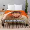 Poster of Tom Grenan Evening Summer Throw Blanket