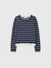 GENERALIDEA Striped Layered Pullover [Navy] / Gf1Lkp522
