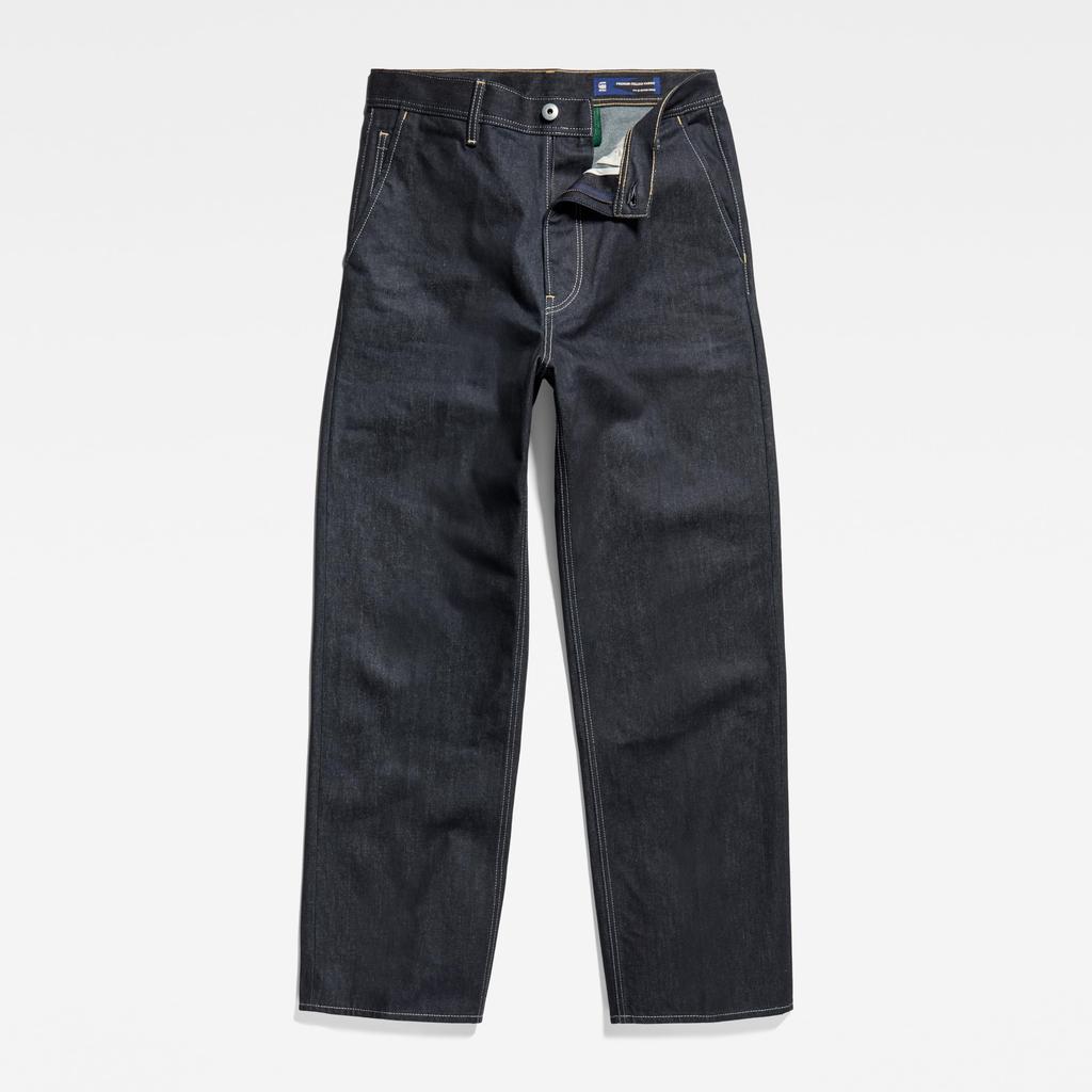 G-Star RAW Modson Straight Chino D23064-D243-001 Navy Relaxed Fit Denim Men's Pants W33/L32