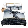 Astronaut Duvet Cover Set Galaxy Outer Space Bedding Set With Pillowcase Three-Piece Set