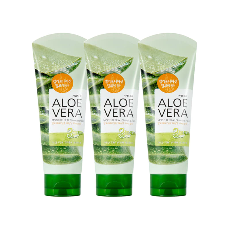 Aloe Vera Cleansing Foam 150g X 3