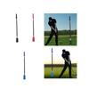 Golf Swing Trainer Posture Corrector Golf Alignment Stick Golf Swing Training Aid for Chipping Outdoor Exercise Driving Beginner