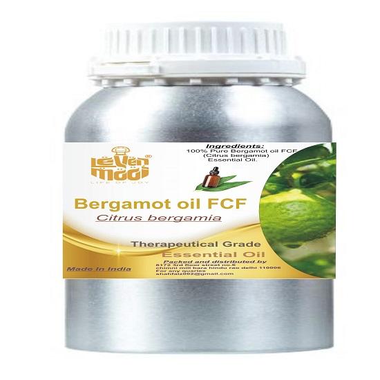 Levenmooi Bergamottöl FCF (Citrus bergamia Risso & Poit.) Reines und natürliches ätherisches Öl in therapeutischer Qualität (Glas)