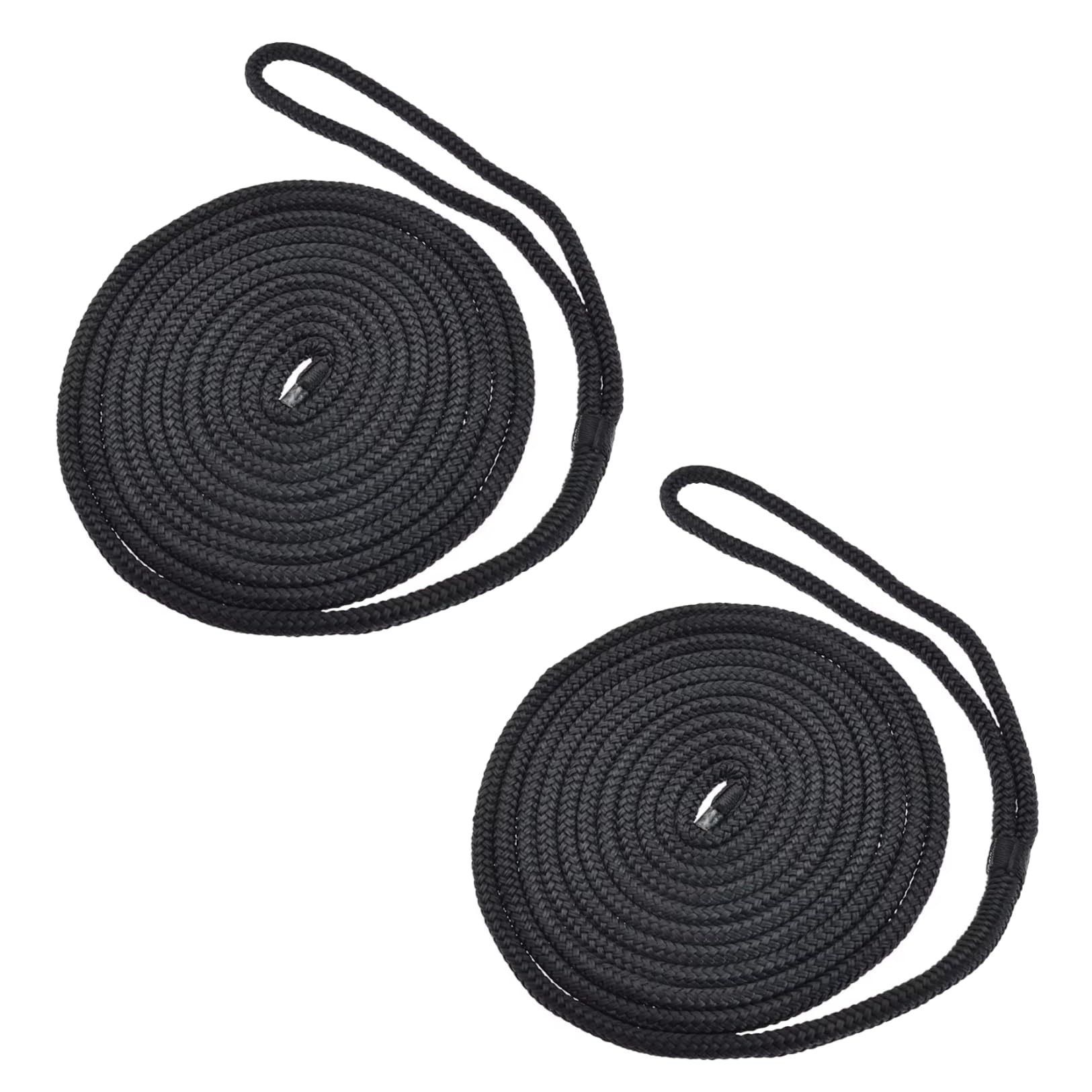 

PLEAVIT Anchor Rope, Mooring Rope, Marine Rope, 9.5mm x 4.5m (3/8in x 15ft), 2-Piece Set