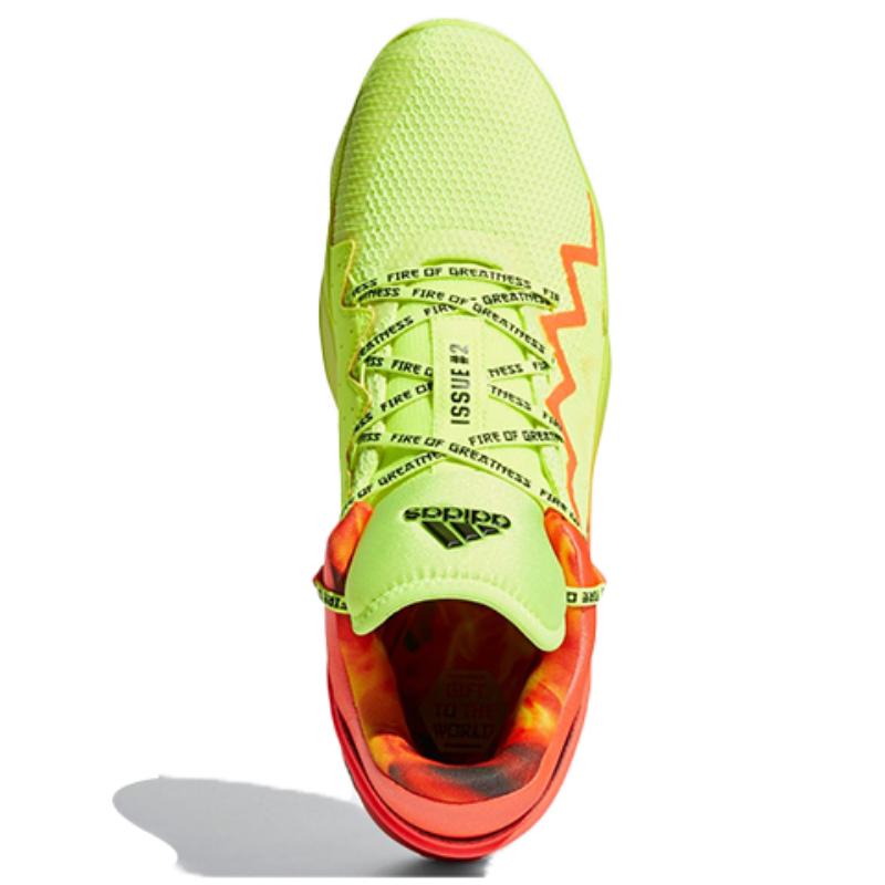 Adidas D.O.N. Issue #2 Fire Of Greatness Sneakers H67570