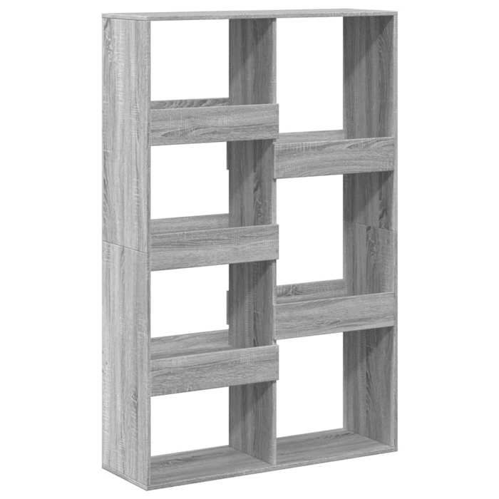 VidaXL Bookcase Sonoma Grey 100x33x155.5 Cm Engineered Wood, Bookshelf, Storage Shelf, Cabinet 3309398