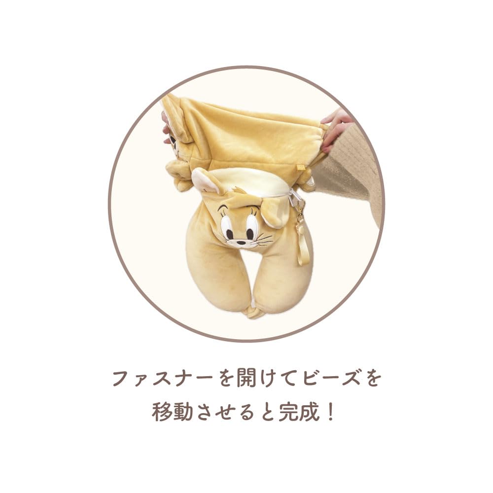 Tom and Jerry Outing Neck Pillow JR 2-Way
