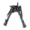 6-9 tommers karbonfiber svingbar benkstøtte Skyting Bipod Taktisk jaktrifle Bipod