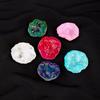 1pc Natural Crystal Aura Moroccan Agate Crystal Cave Ornament Crystal Raw Stone Treasure Pot Home Desktop Decoration Stone gifts