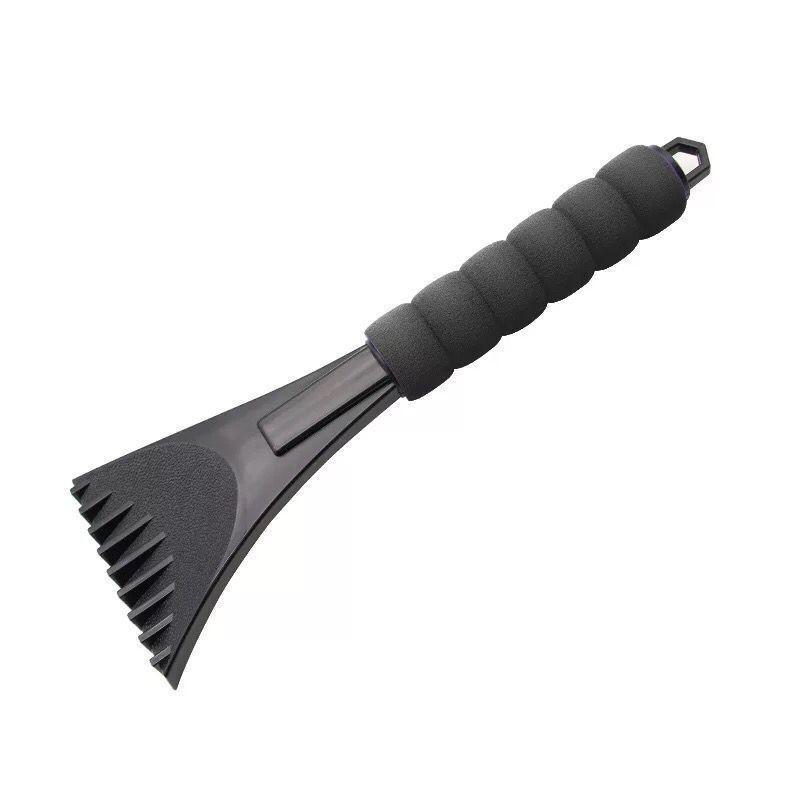 Winter Car Snow Removal Tool: De-Icing Shovel with EVA Sponge Cover and Ice Breaker - Plastic Scraper Snow Shovel