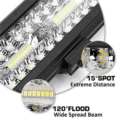 Barra de Luz de Trabalho LED para Carro 4/7 Polegadas 24000lm Luz de Nevoeiro Off-Road Luz de Inundação Holofote Caminhão Carro Veículo Off-Road Trator