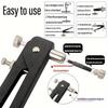 86pcs Nut Set with Pliers and 5 Model Conversion Heads M3/M4/M5/M6/M8