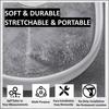 Striscia Silicone Flessibile per Bagno Trattenuta Acqua Barriera Acqua Doccia Separazione Bagnato Asciutto per Cucina Toilette Box Doccia Accessori Bagno Casa