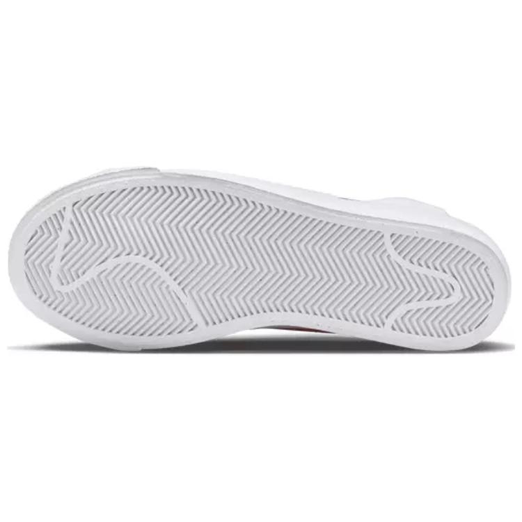 Nike Sneakers per Bambini Nike Blazer Mid 77 GS Bianco Rosso Piccante Cocco DA4086-110